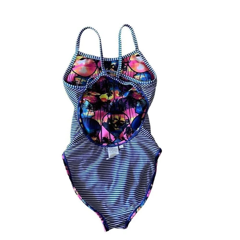 Dolfin Uglies Performance Tropical Beach Sunset Pattern Sz 36 - Picture 8 of 12
